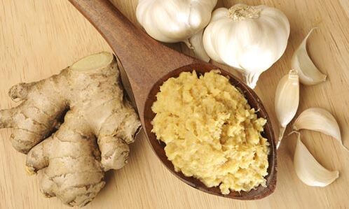 Ginger and garlic treat osteochondrosis