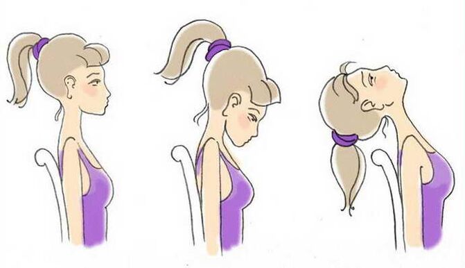 Neck exercises for osteochondrosis
