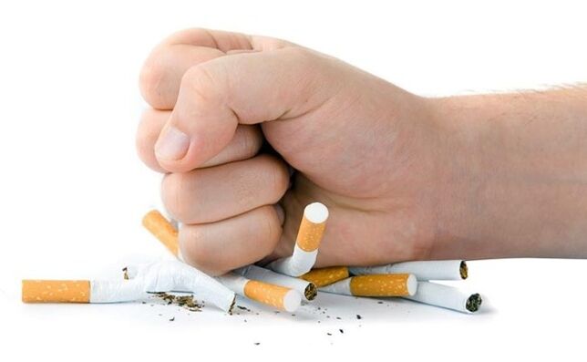 Quit smoking to prevent neck pain