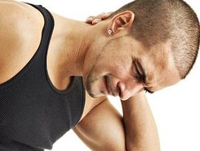 How does osteocartilage degeneration appear in the cervical vertebra
