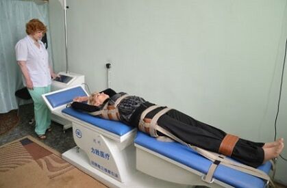 Spinal Traction for Treatment of Thoracic Osteochondrosis