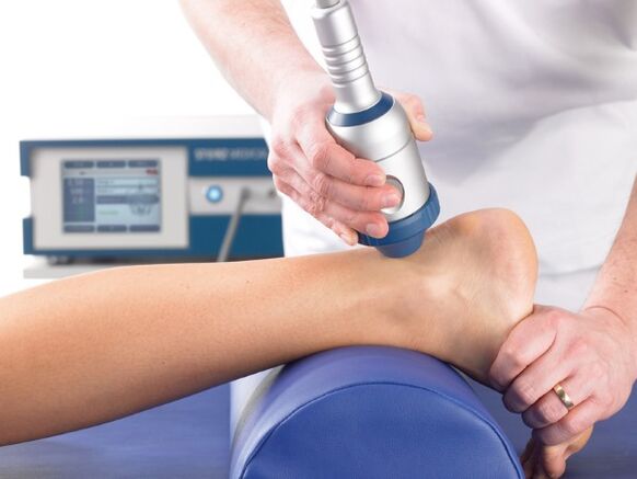 Physical therapy can help relieve pain in leg joints after an injury.