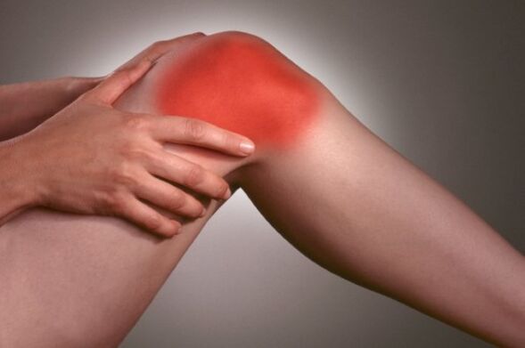 Self-massage knee joint pain during pregnancy