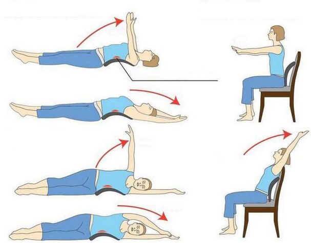 Exercise for osteochondrosis