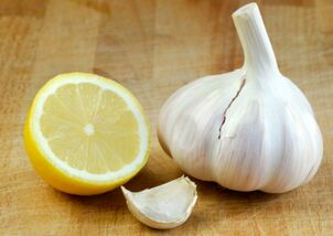 Lemon garlic infusion
